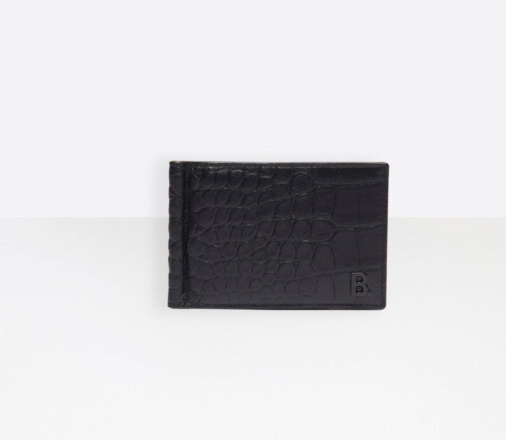 Moda B. SQUARE WALLET BILL CLIP BALENCIAGA 