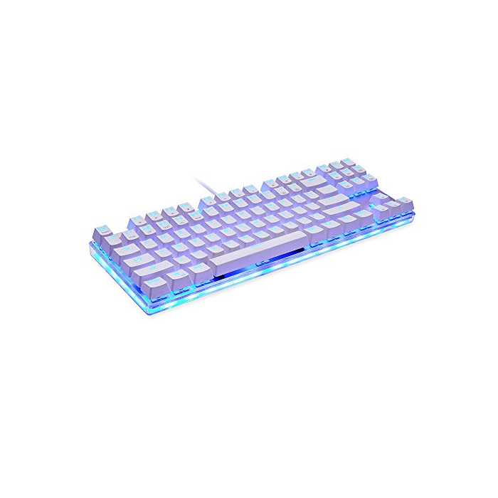 Electronic Docooler MOTOSPEED K87S Teclado mecánico para Juegos Teclado USB con Cable RGB