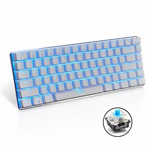 Teclado mecánico AK33 de Lexon tech, teclado para juegos con cable USB