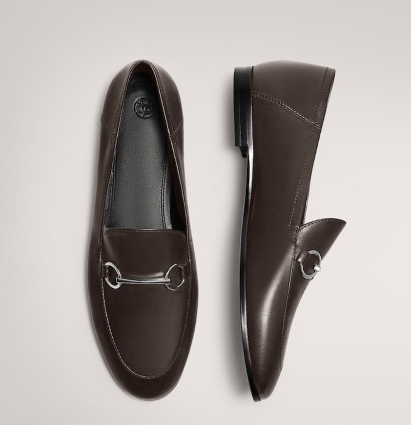 Productos Mocassins Massimo Dutti Castanhos