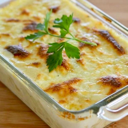 Bacalhau com natas 