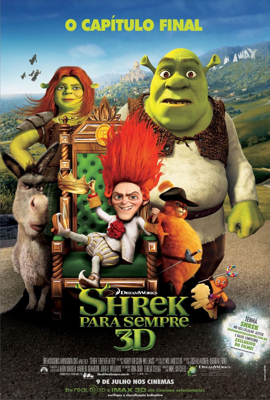 Película Shrek para Sempre 