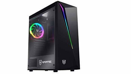 Nfortec Lynx Torre Gaming Negra RGB