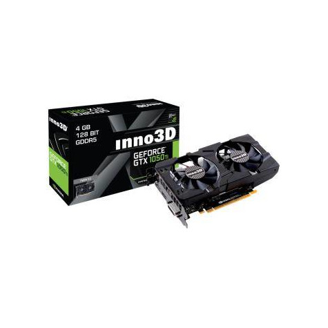 Products Inno3D GeForce GTX 1050 Ti TWIN X2 GeForce GTX 1050 Ti 4GB