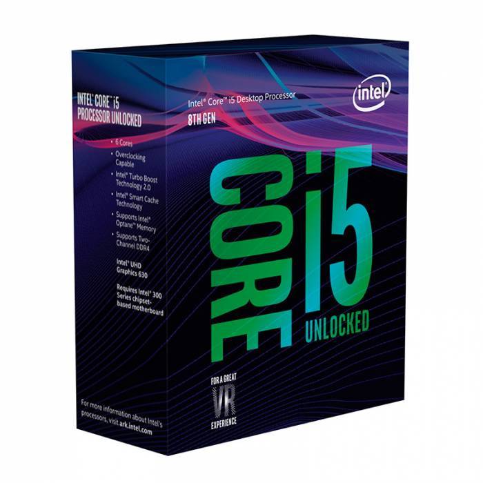 Product Processador Intel Core i5-8600K Hexa-Core 3.6GHz c/ Turbo 4.