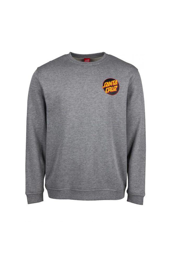 Products SWEAT BASICA SANTA CRUZ OTHER DOT DARK HEATHER

