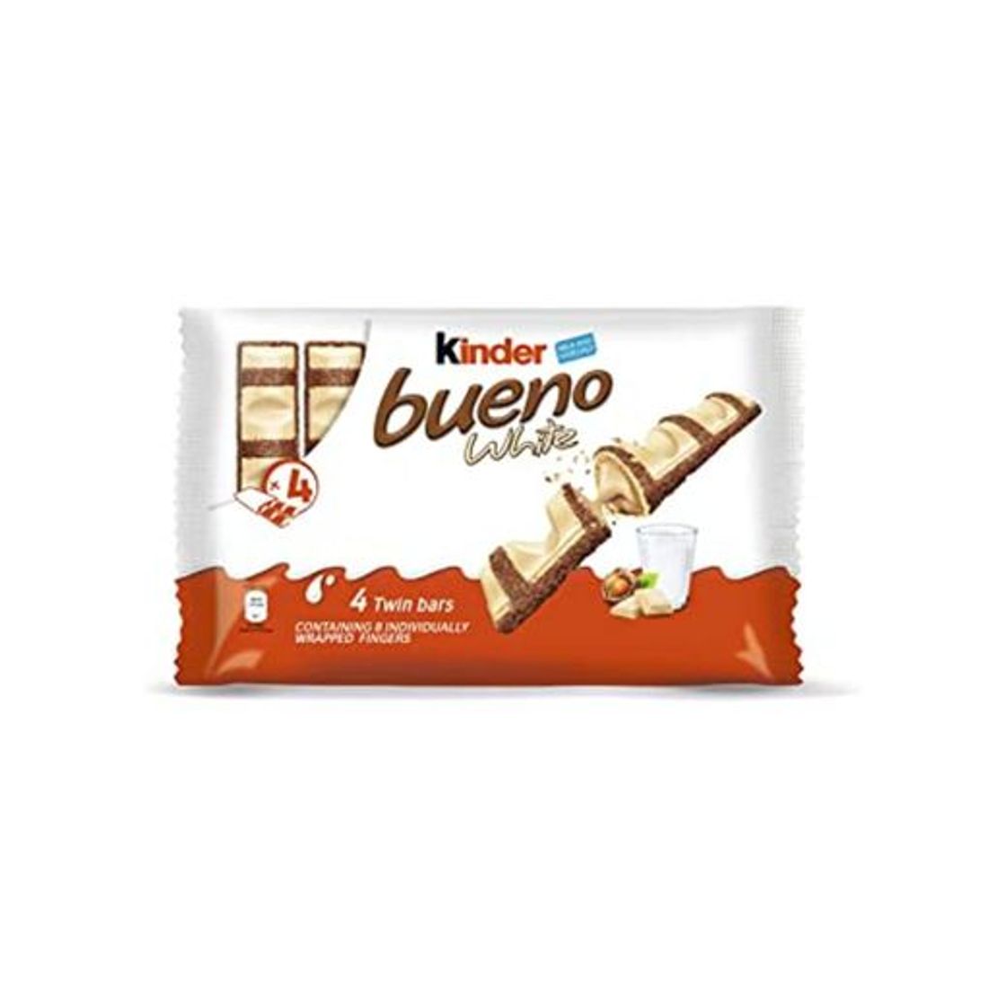 Social Kinder Bueno - White