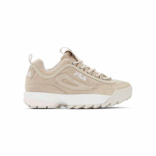 FILA DISRUPTOR S LOW WMN PENA CINZA