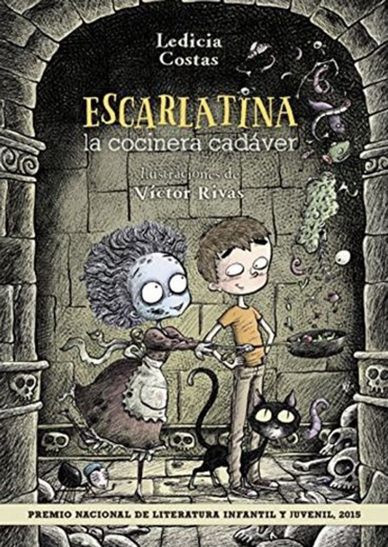 Libros Escarlatina, la cocinera cadáver