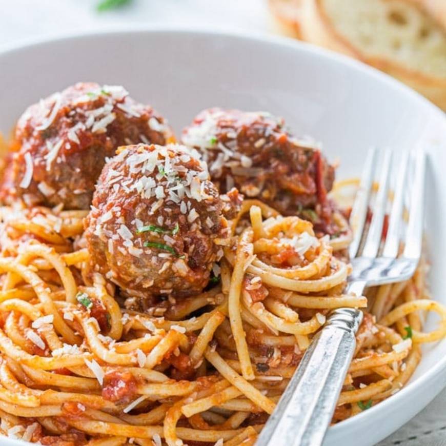 Fashion Spaghetti and Meatballs