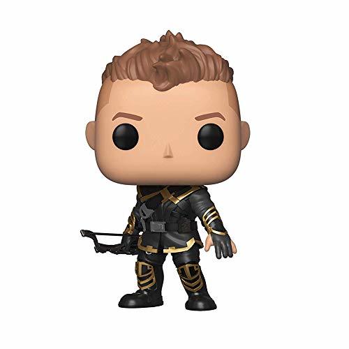 Social Funko- Pop Bobble: Avengers Endgame: Hawkeye w/Chase Collectible Figure, Multicolor
