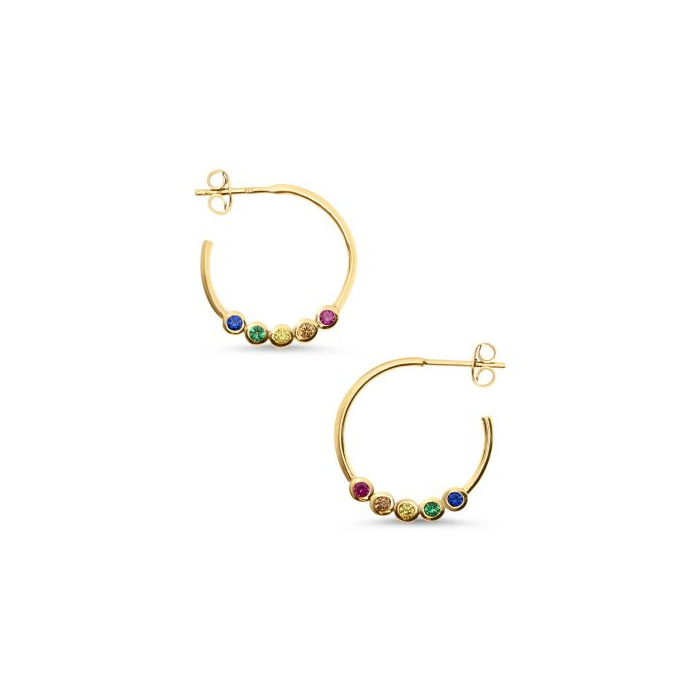 Products Safira 18K Gold Plated Bowy Earrings