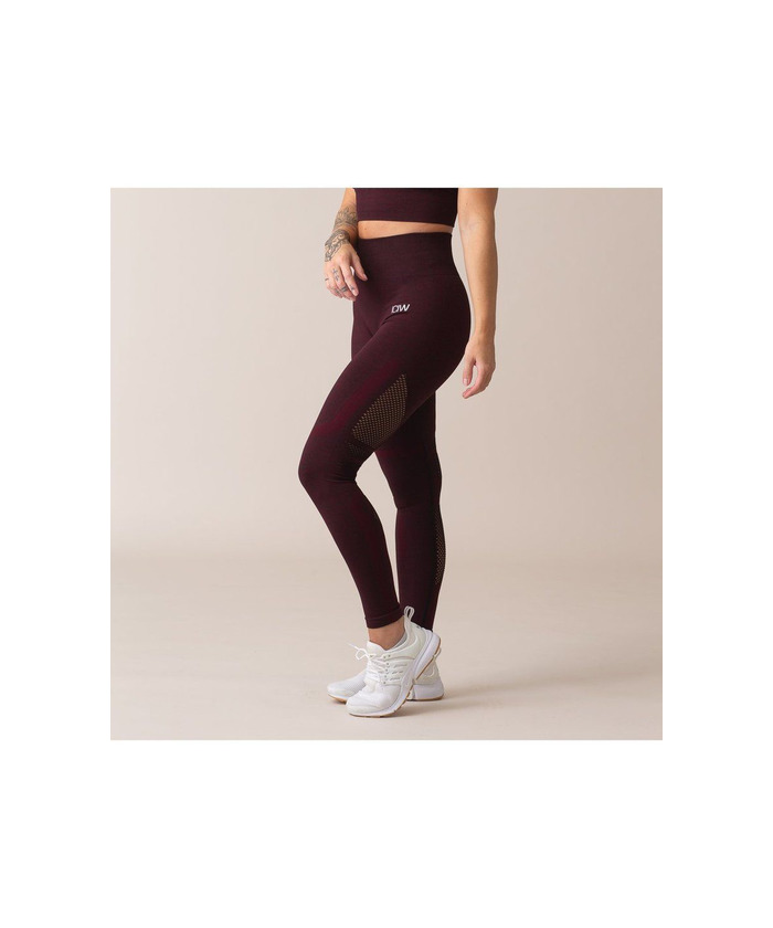 Productos ICANIWILL Queen Mesh Tights Burgundy Melange Wmn