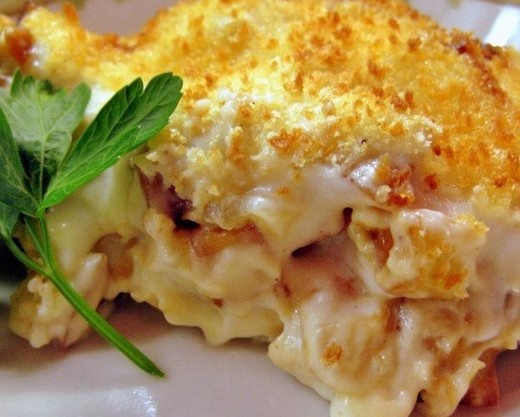 Bacalhau com natas