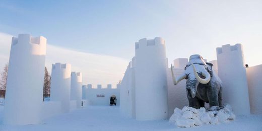 Château de glace de Kemi