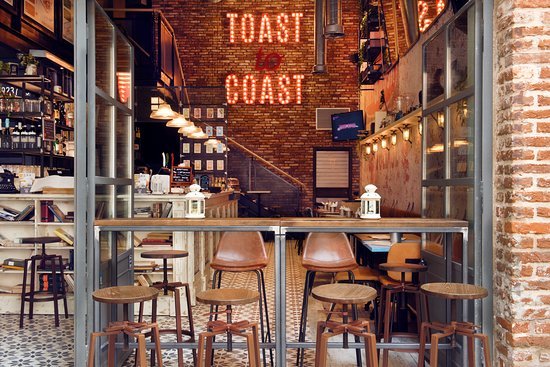 Restaurantes Toast to Coast Bicocca