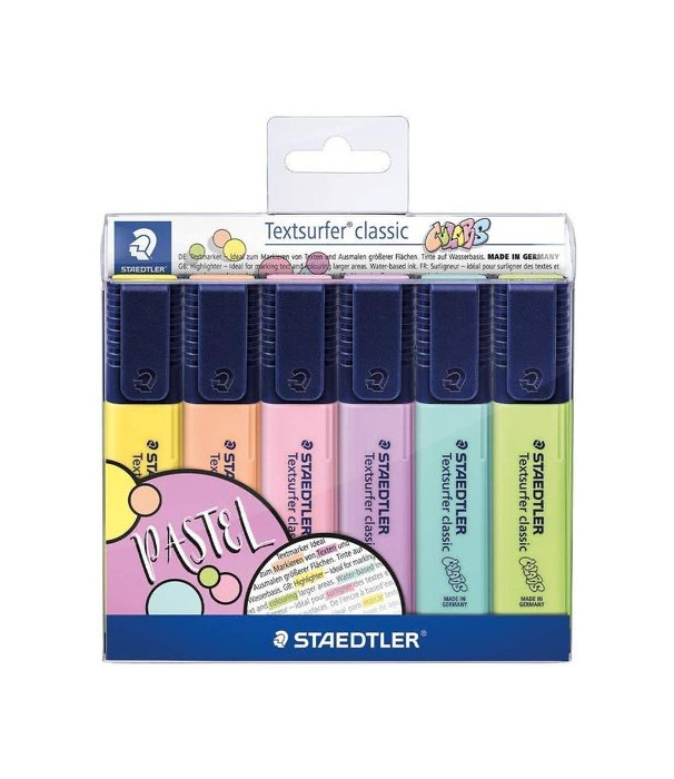 Product Staedtler Pack 6 Sublinhadores Pastel