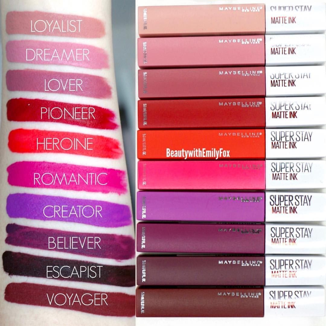 Products Super Stay matte maybelline