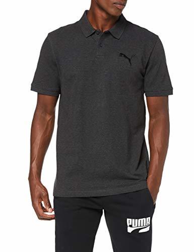 Fitness PUMA ESS Pique Polo Camiseta, Hombre, Gris