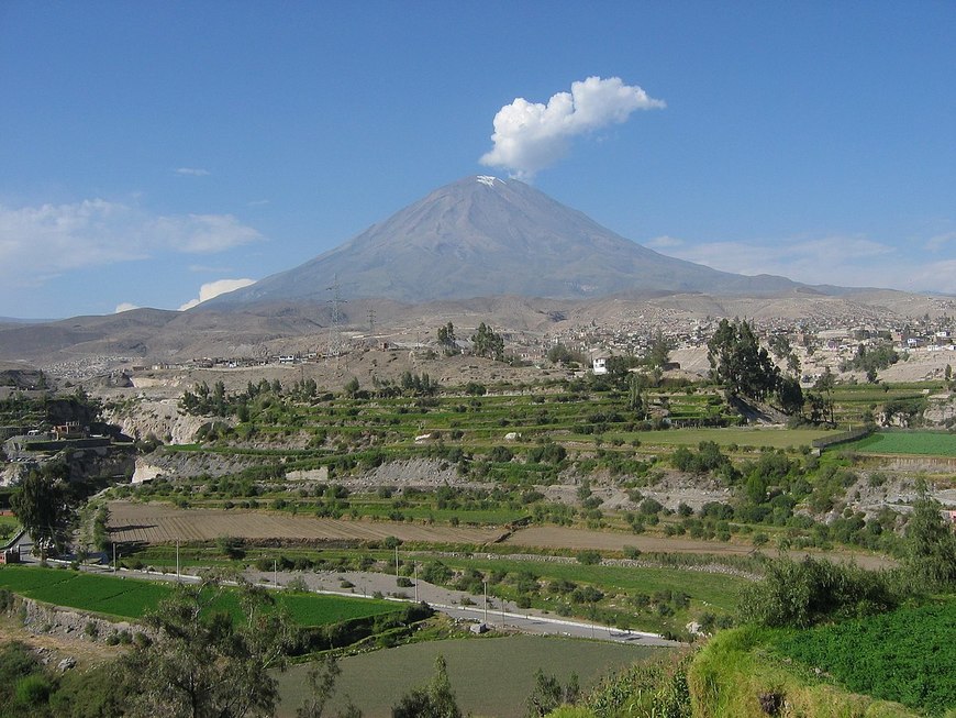 Lugar Volcán Misti