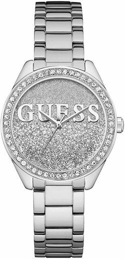 Social Relógio Guess Prateado