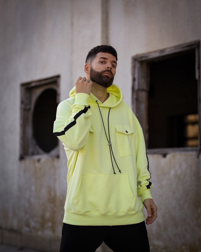 Fashion Hoodie Oversized Neon