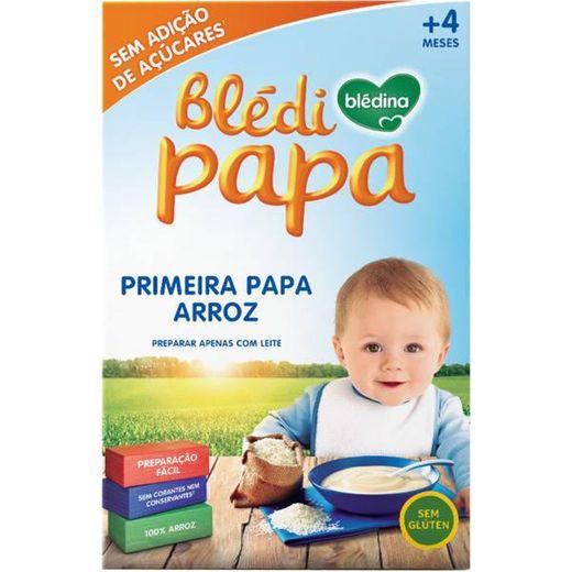 Blédina Primeira Papa Arroz