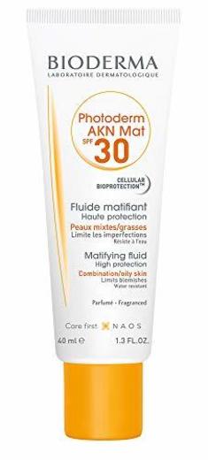 Bioderma Photoderm AKN Mat Fluide SPF 30 crema de protección solar Cara