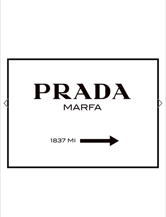 Producto Prada poster Desenio