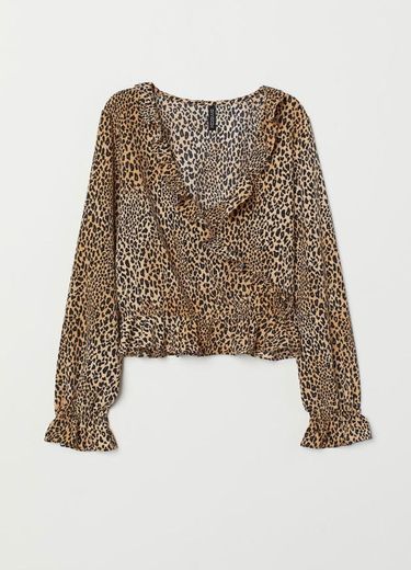 Blusa leopardo H&M