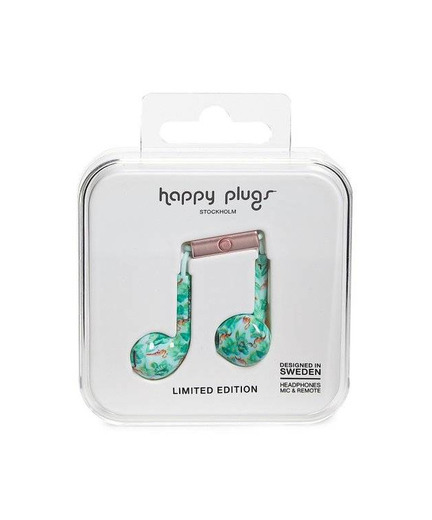 Happy Plugs Pink Flamingo Earbud Plus 