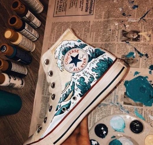Paint your sneakers