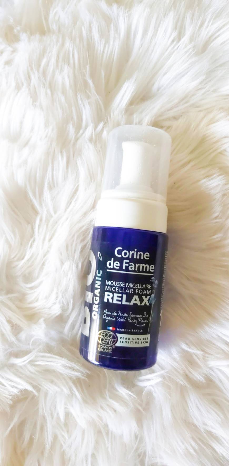 Producto Espuma de limpeza Relax Bio Corine de Farme