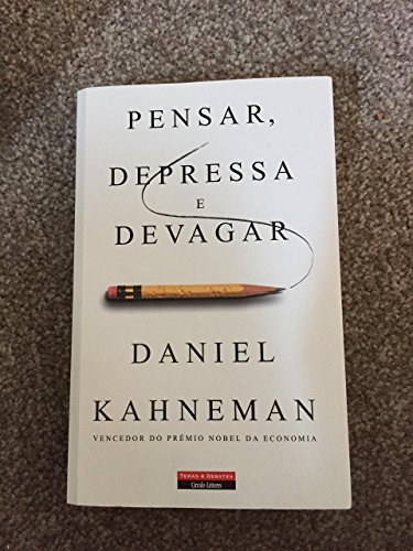 Book Pensar  Depressa e Devagar  Daniel Kahneman