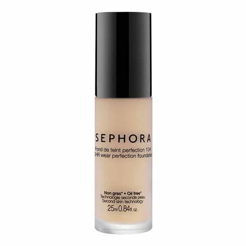 Belleza Sephora 10h wear perfection Foundation 17.5 Clair Light/Avoine Oat Neutral 25ml