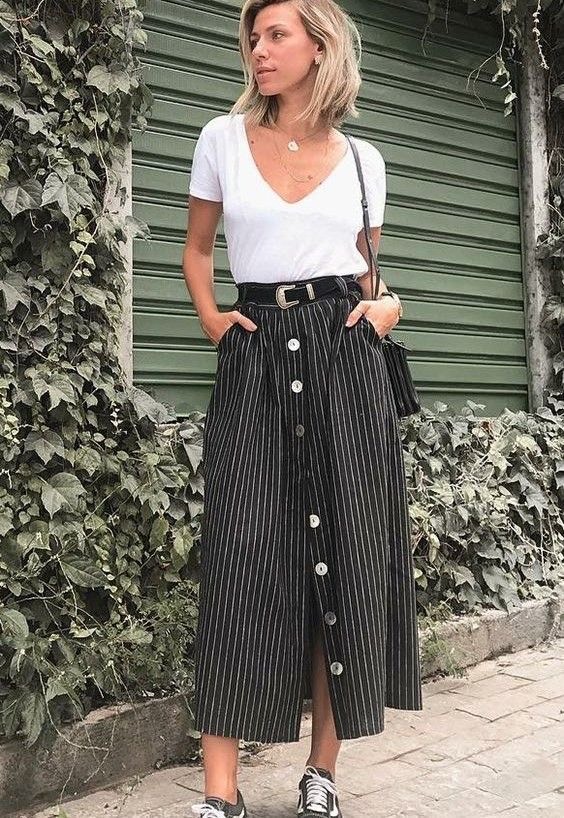 Social Midi skirt 🖤