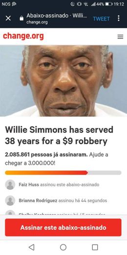Justice for Willie Simmons