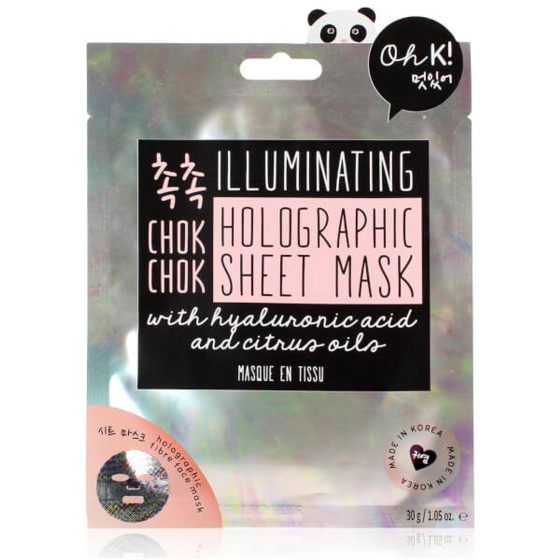 Producto Oh K! Chok Chok Illuminating Holographic Sheet Mask 