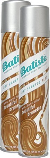 Batiste seco Champú Dry Beautiful Brunette con un toque de color para