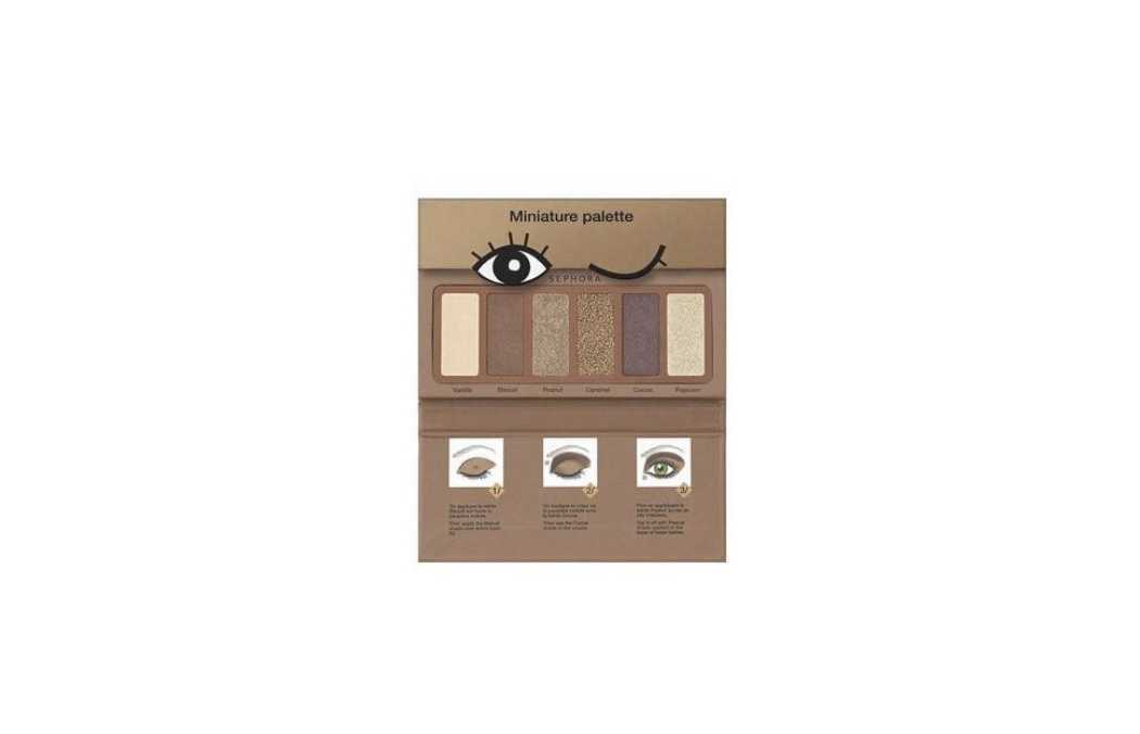 Productos Sephora Collection
Miniature Palette
6 sombras de olhos