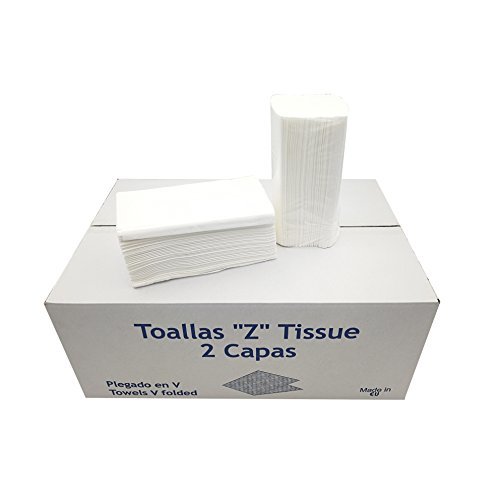 Place Caja de 20 paquetes de Toallitas Z Tissue o toallas Zig Zag