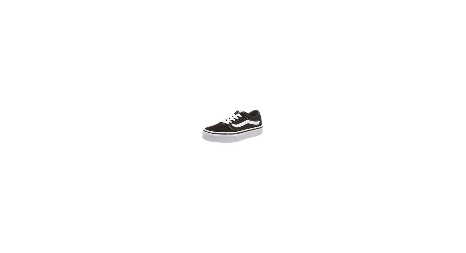 Fashion Vans Ward Suede/Canvas, Zapatillas Unisex Niños, Negro