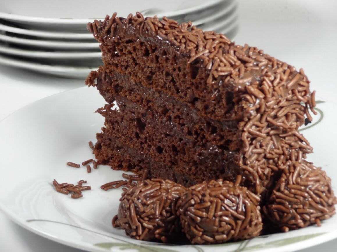 Social Bolo de brigadeiro 