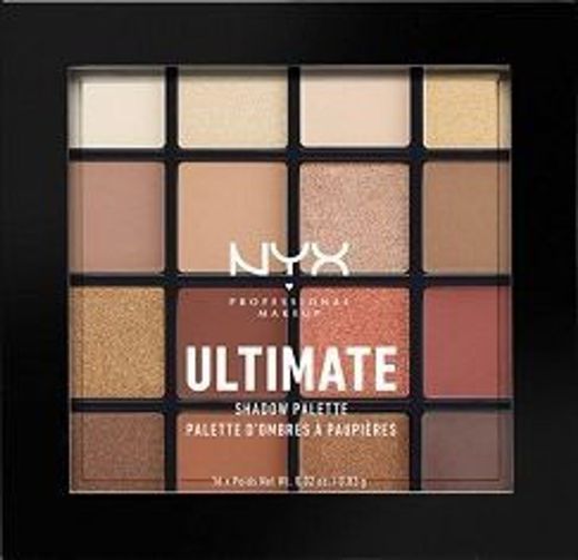 NYX Professional Makeup Paleta de sombra de ojos Ultimate Shadow Palette, Pigmentos