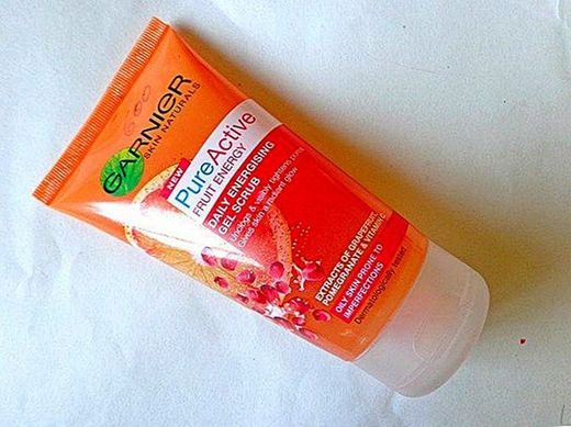Garnier Skin Active Pure Fruit Energy Gel Exfoliante Energizante