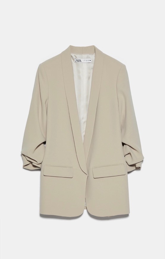 Social BLAZER DE MANGA ARREGAÇADA