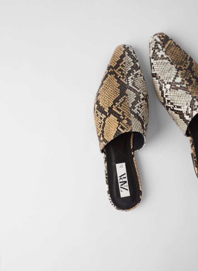 Social MULES RASOS COM ESTAMPADO ANIMAL