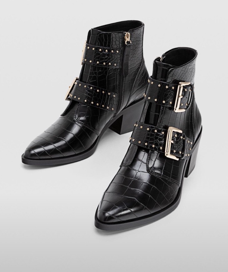 Social BOTINS DE TACÃO COM FIVELAS