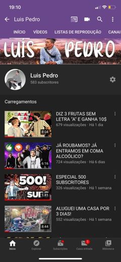 Luis Pedro - YouTube