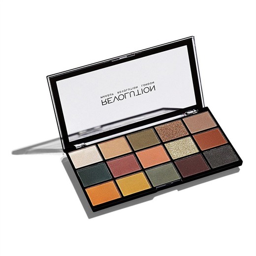 Makeup Revolution Re-loaded Eyeshadow Palette Iconic Division Paleta 15 cieni do powiek